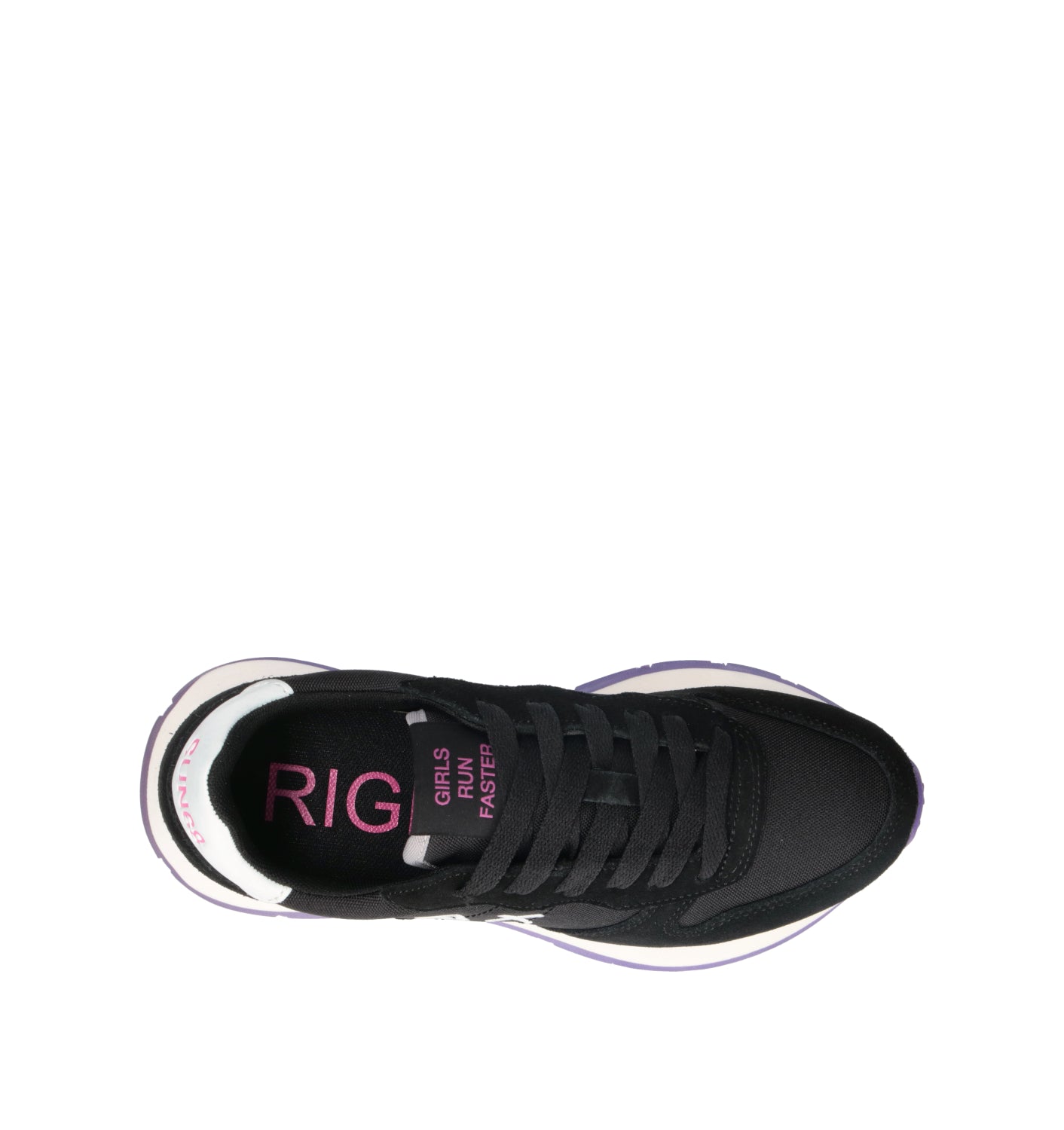 SUN68 Sneaker donna nera
