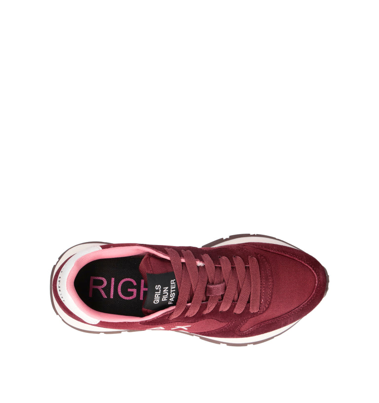 SUN68 Sneaker donna bordeaux