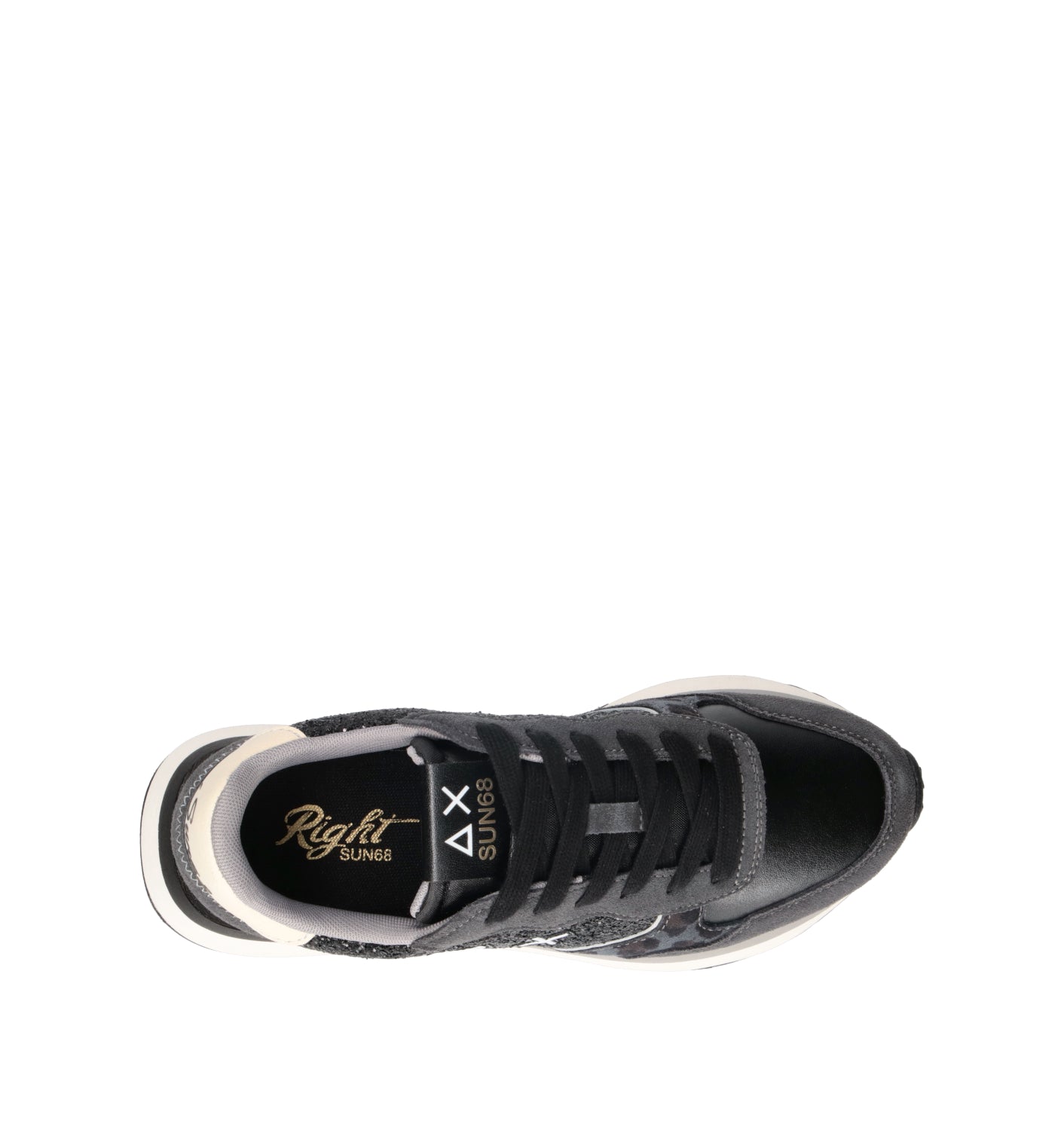 SUN68 Sneaker donna nera
