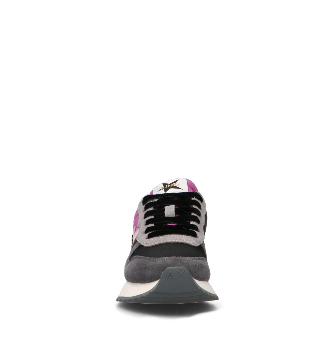 SUN68 Sneaker donna nera/rosa