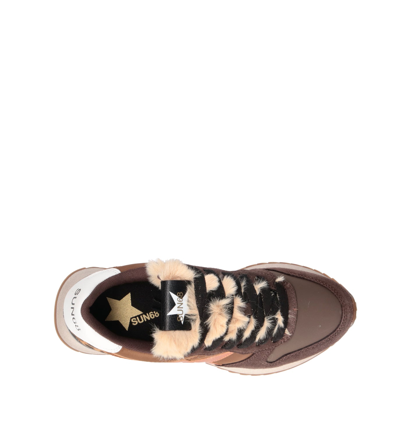SUN68 Sneaker donna marrone
