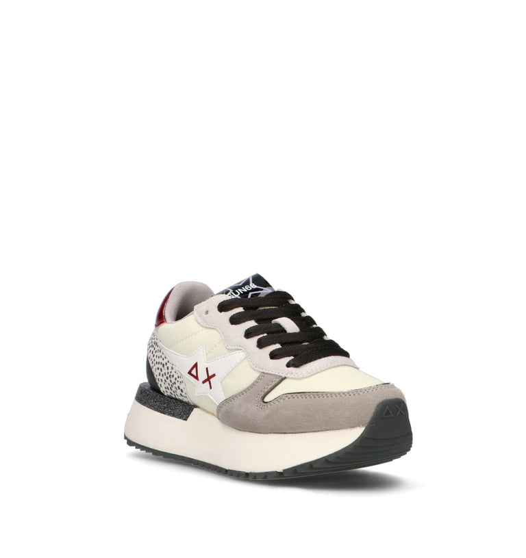 SUN68 Sneaker donna bianca