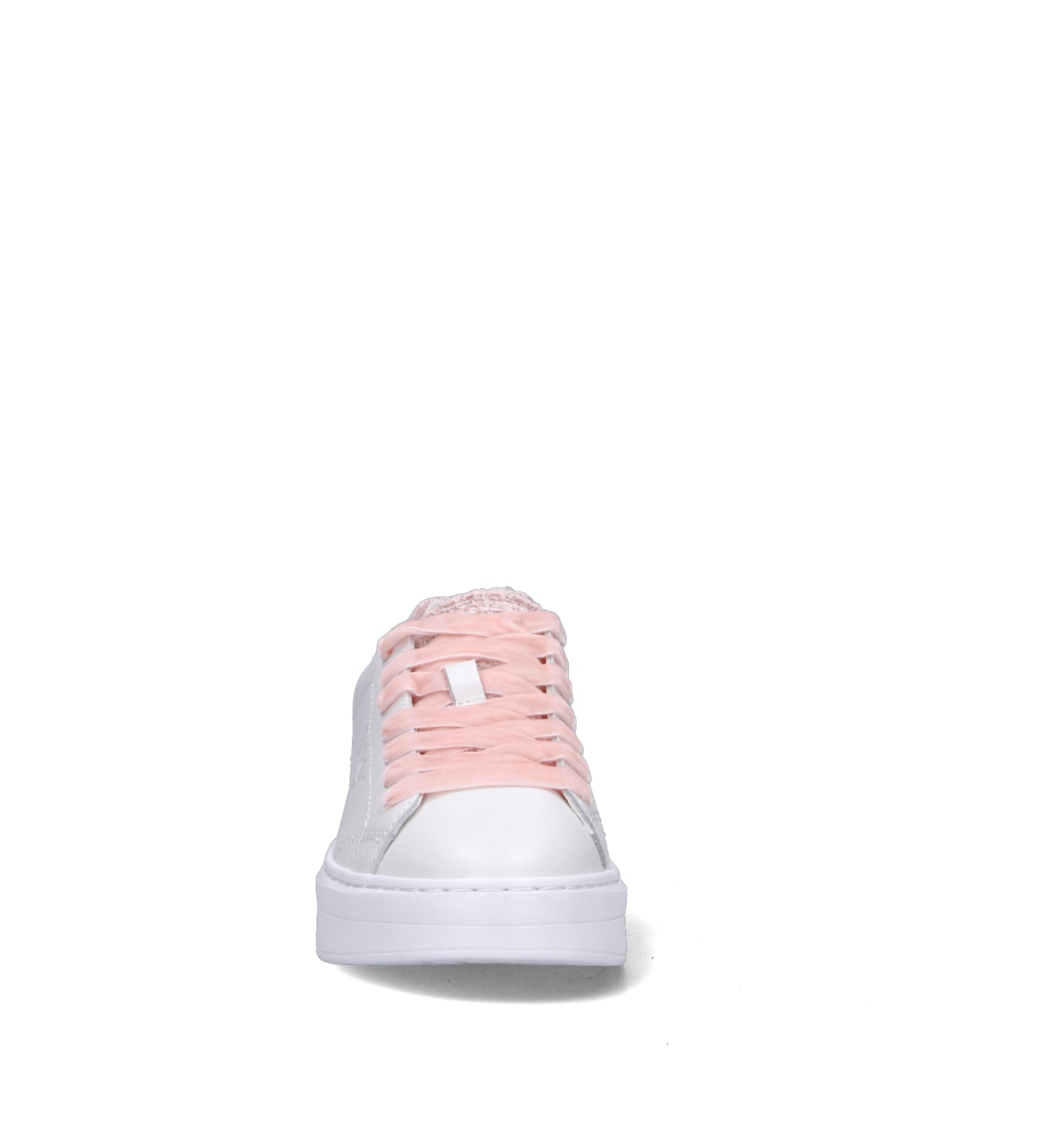 SUN68 Sneaker donna bianca/rosa in pelle