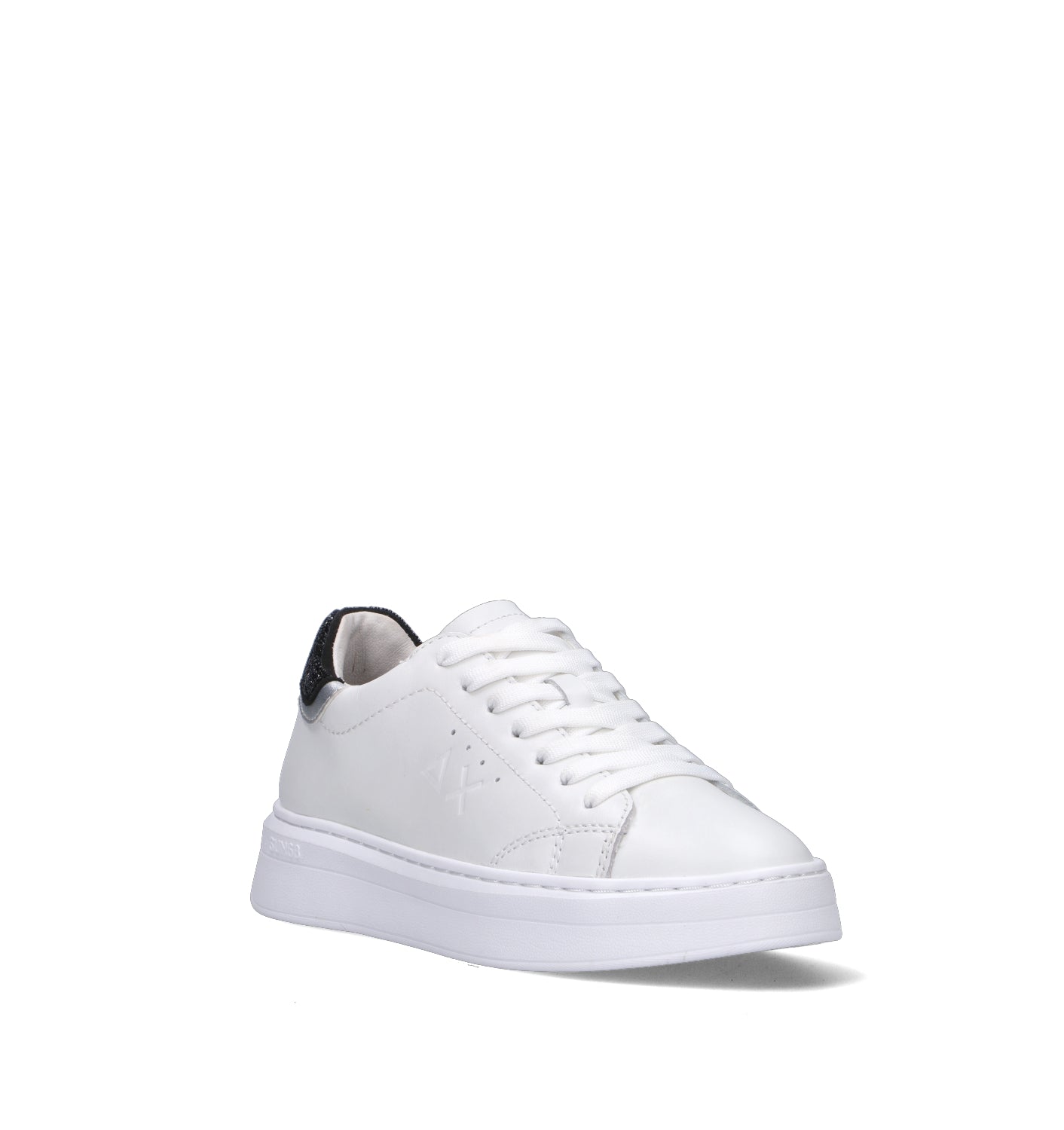 SUN68 Sneaker donna bianca/nera