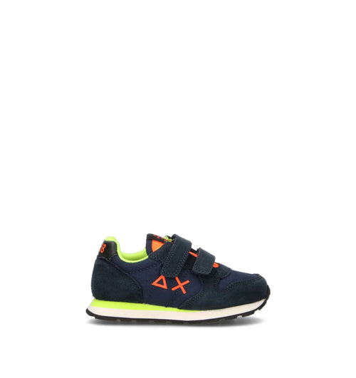SUN68 Sneaker bimbo blu