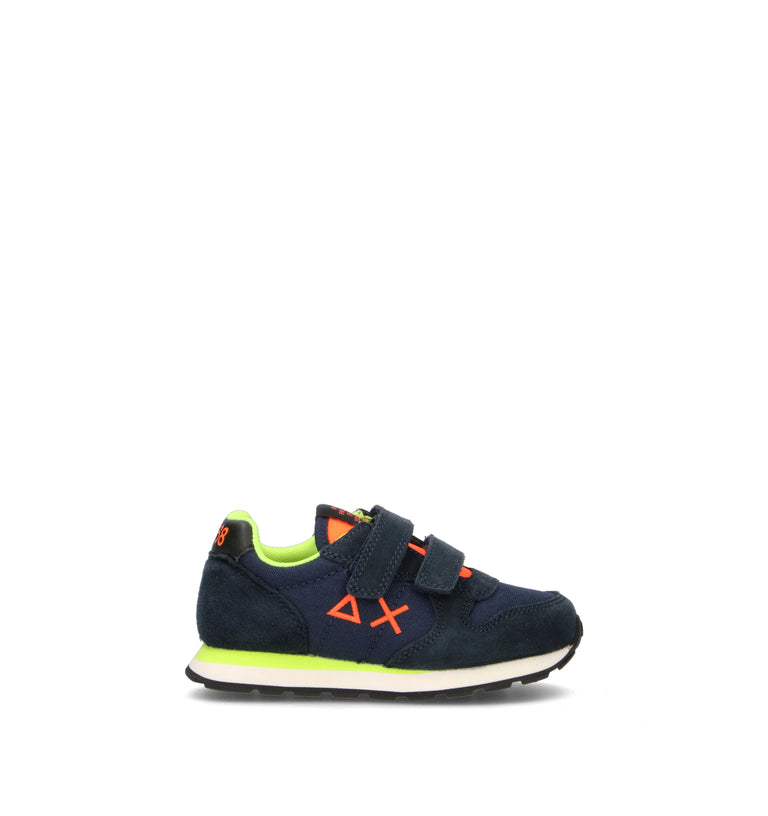 SUN68 Sneaker bimbo blu