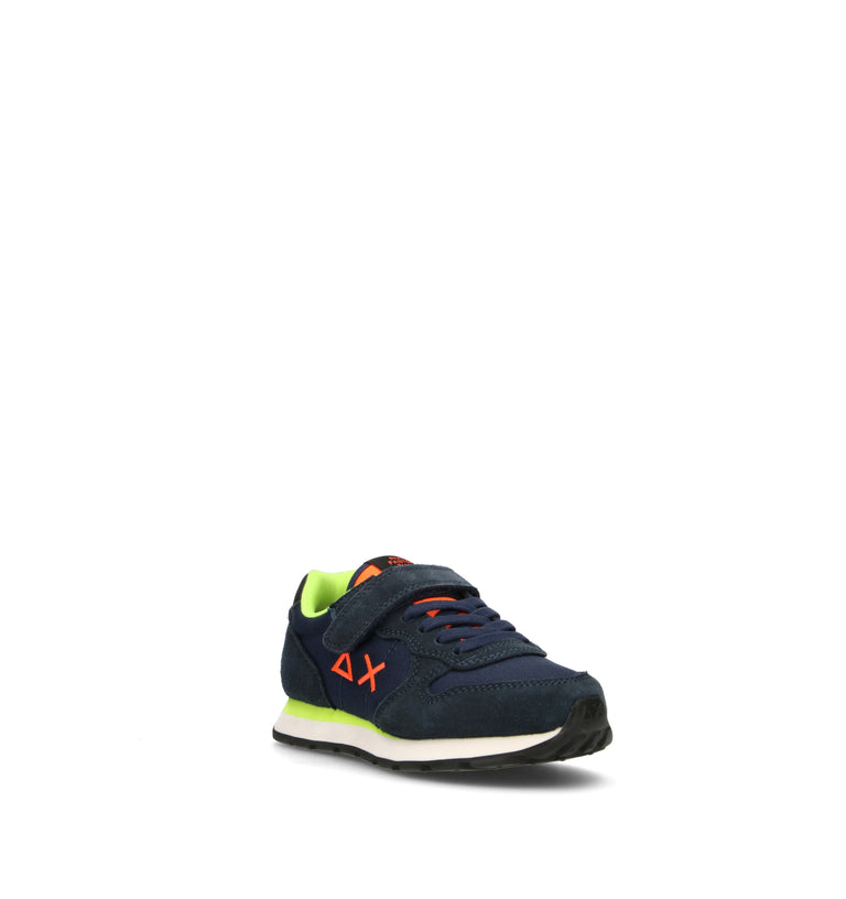 SUN68 Sneaker bimbo blu
