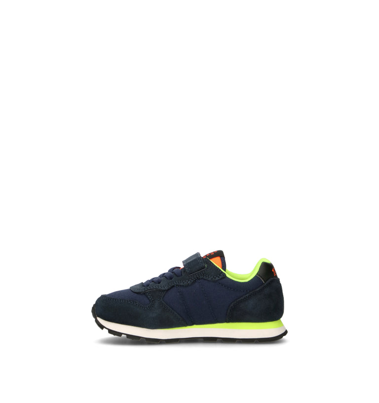 SUN68 Sneaker bimbo blu