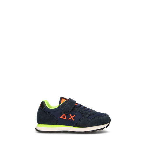 SUN68 Sneaker bimbo blu