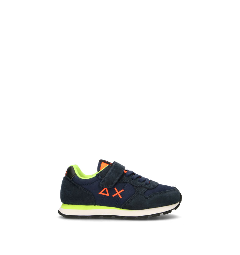 SUN68 Sneaker bimbo blu