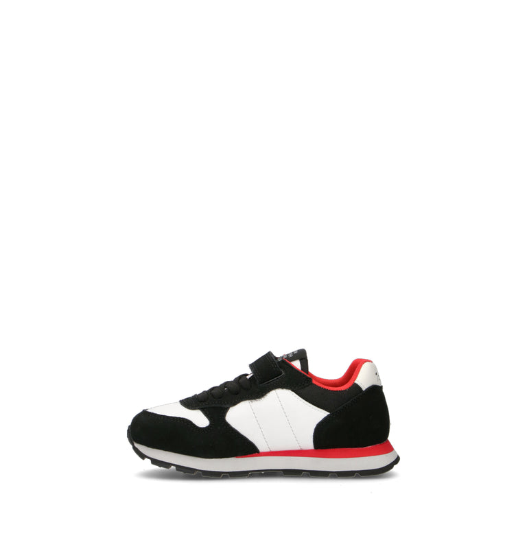 SUN68 Sneaker bimbo nera/bianca