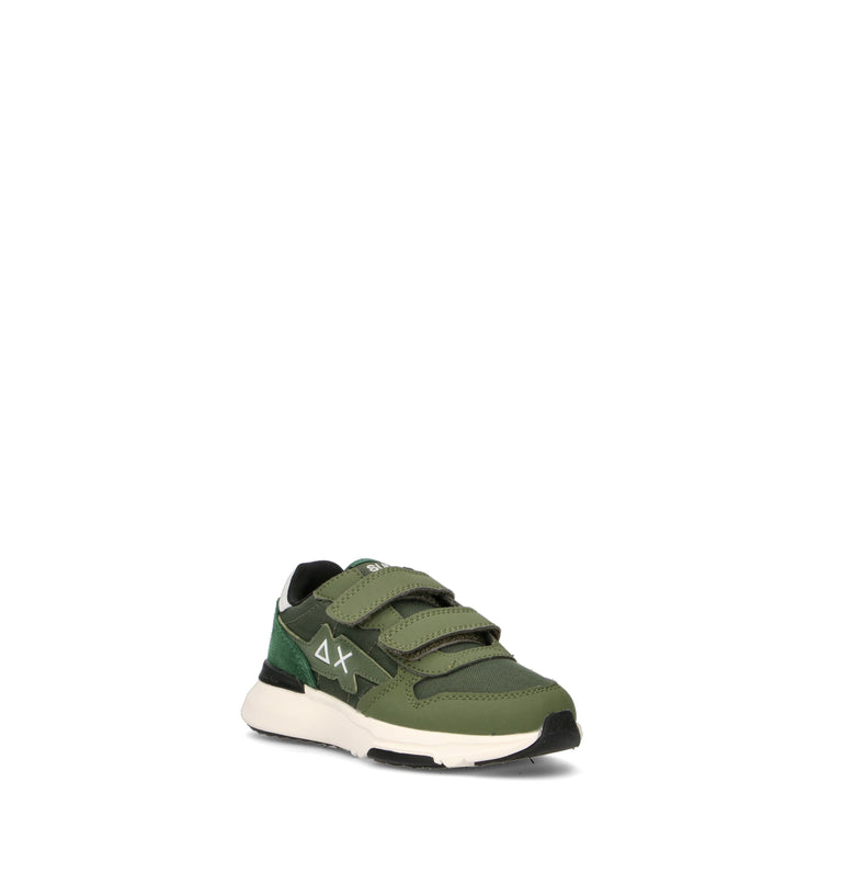 SUN68 Sneaker bimbo verde