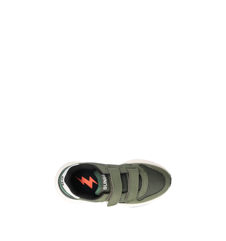 SUN68 Sneaker bimbo verde