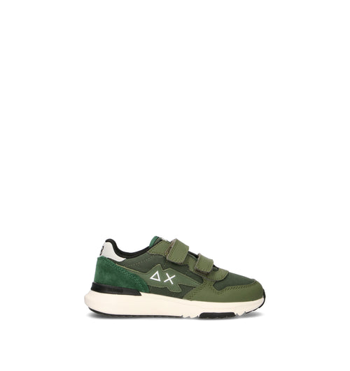SUN68 Sneaker bimbo verde