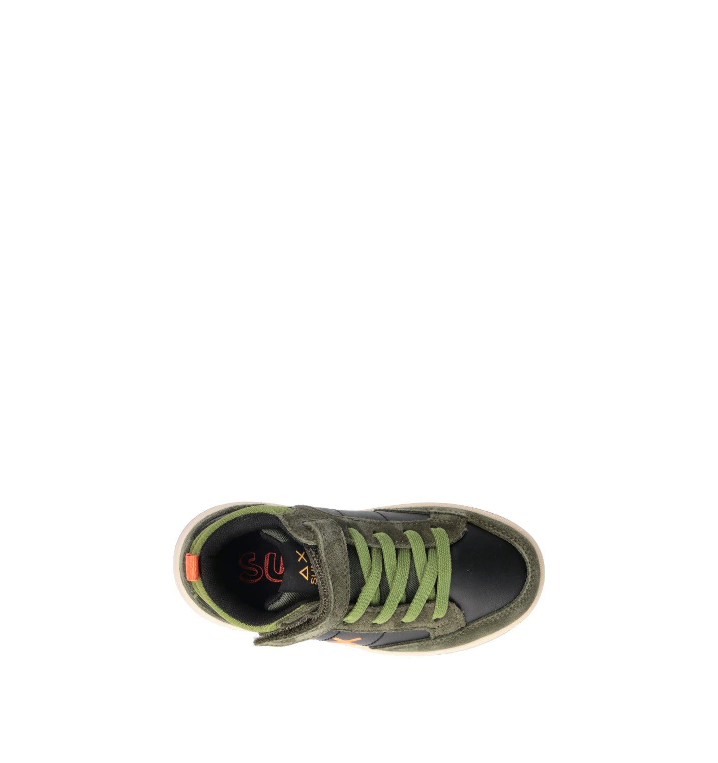 SUN68 Sneaker bimbo verde
