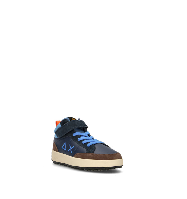 SUN68 Sneaker bimbo blu
