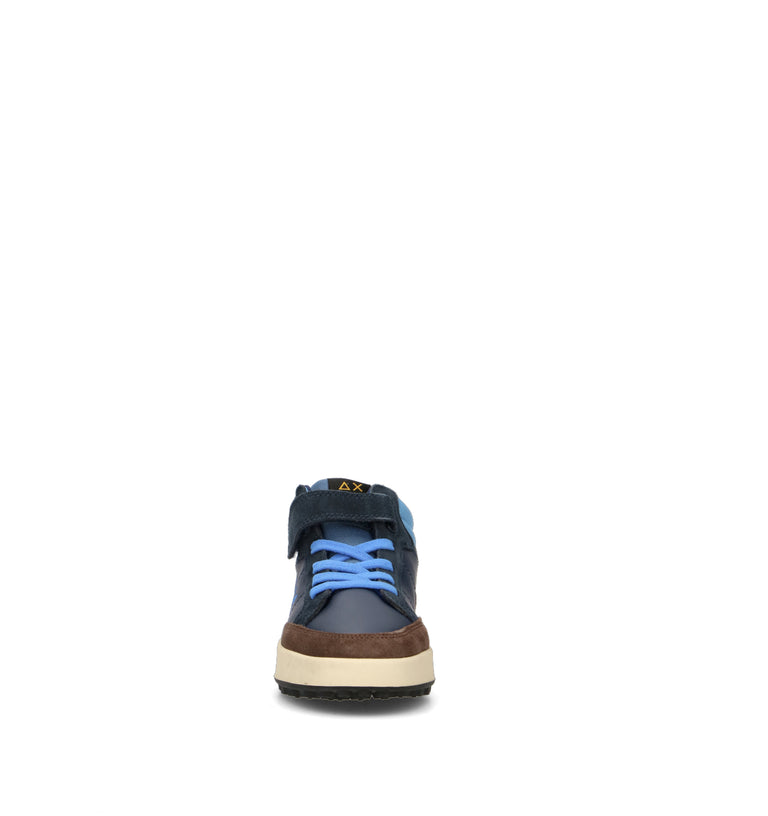 SUN68 Sneaker bimbo blu