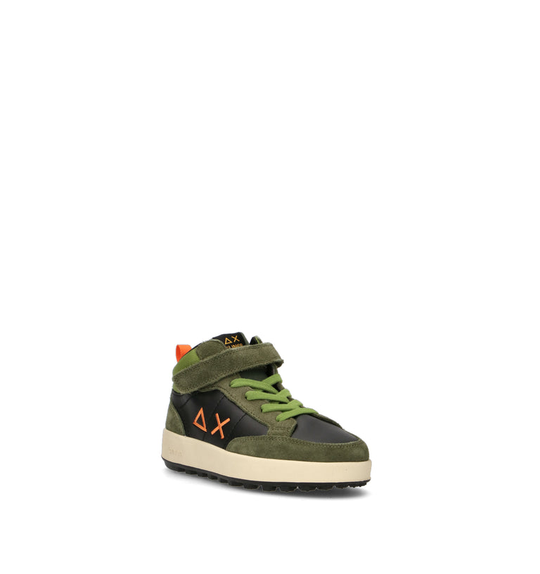 SUN68 Sneaker bimbo verde