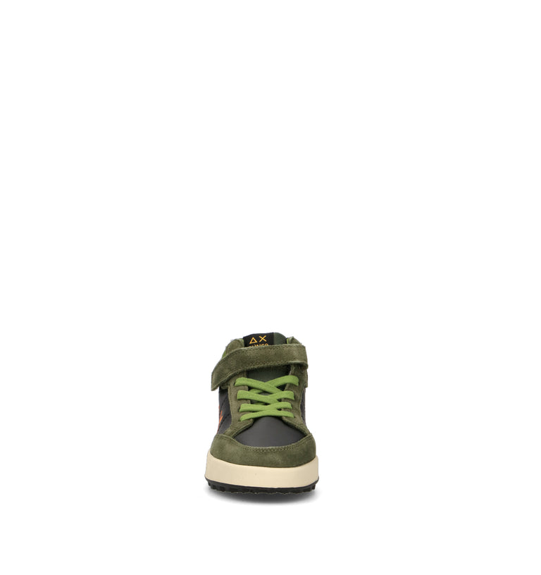 SUN68 Sneaker bimbo verde