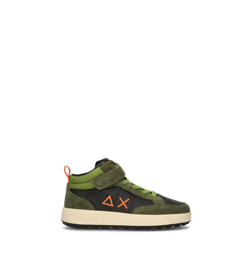 SUN68 Sneaker bimbo verde
