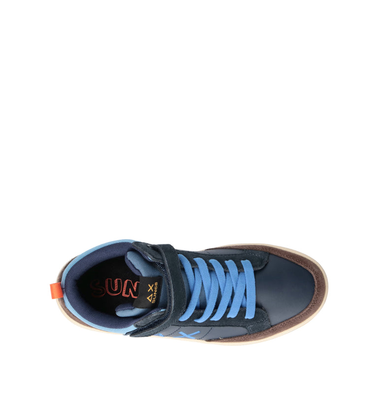 SUN68 Sneaker ragazzo blu