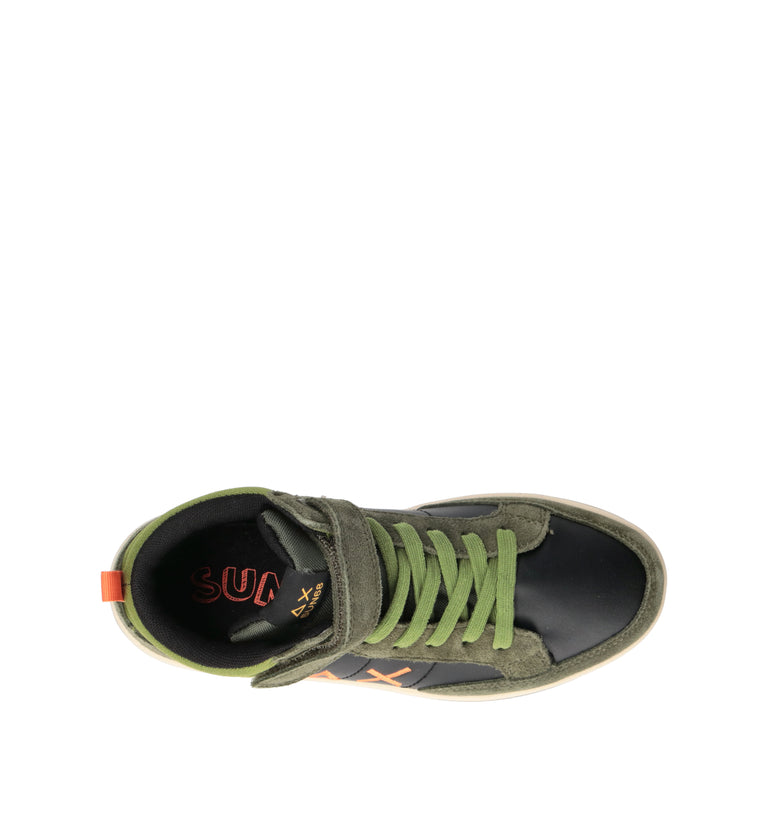 SUN68 Sneaker ragazzo verde