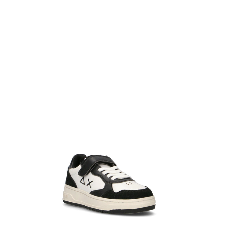 SUN68 Sneaker bimbo nera/bianca