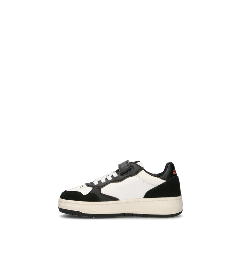 SUN68 Sneaker bimbo nera/bianca