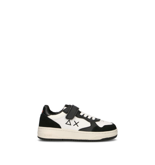 SUN68 Sneaker bimbo nera/bianca