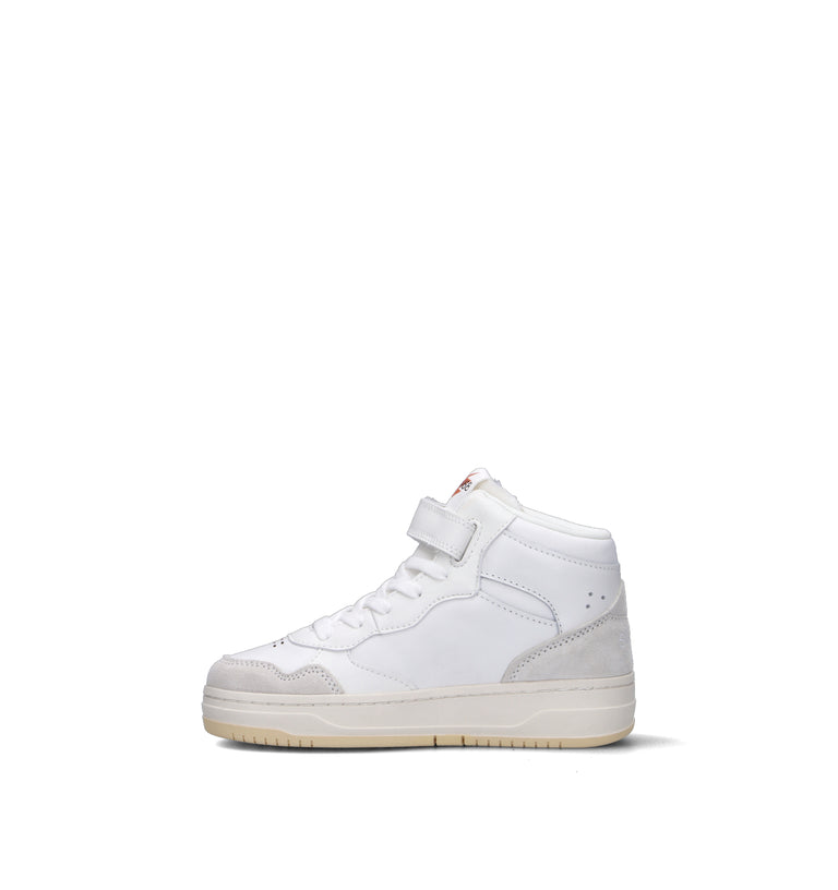 SUN68 Sneaker bimbi bianca