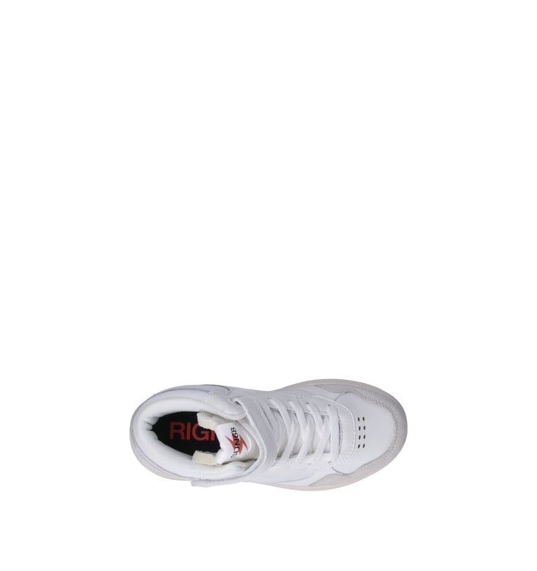 SUN68 Sneaker bimbi bianca