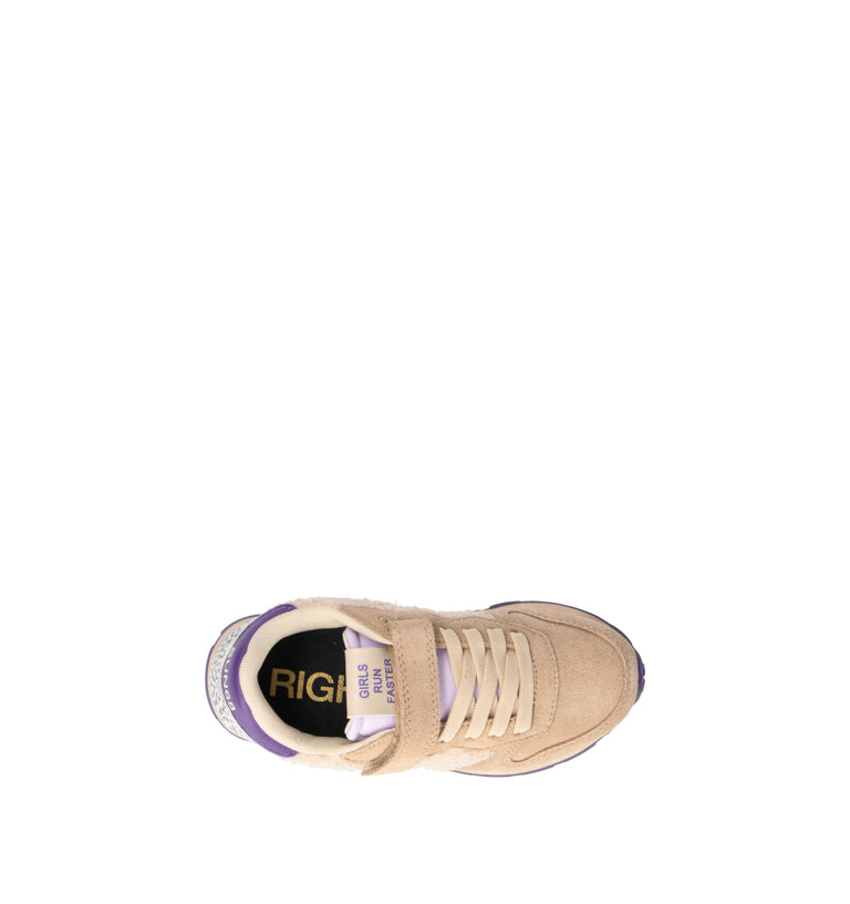 SUN68 Sneaker bimba beige