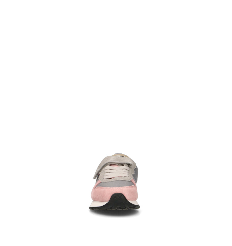 SUN68 Sneaker bimba rosa/grigia