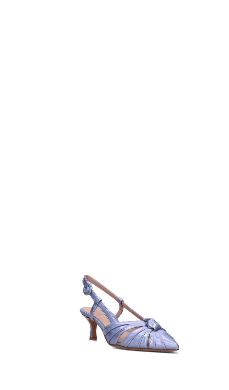 ENZO DI MARTINO Slingback donna lilla in pelle