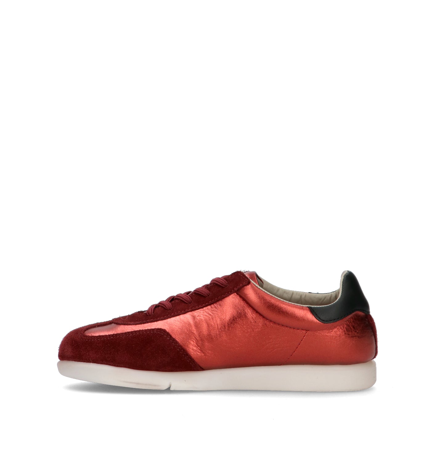 SAYDO Scarpa comfort donna rossa in pelle