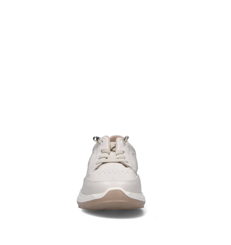 WAVE Sneaker donna bianca in pelle