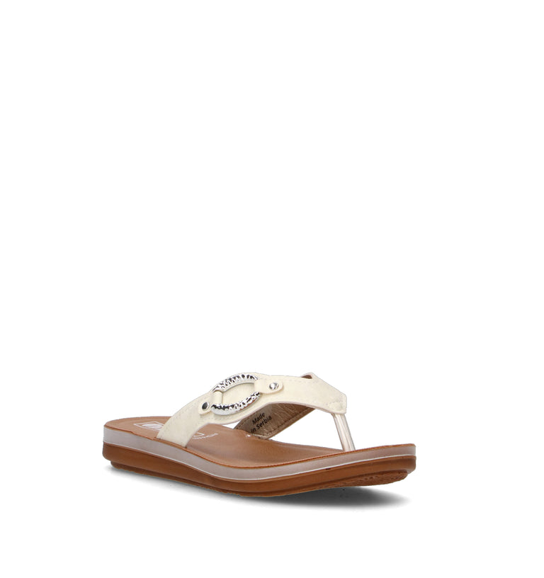 INBLU Ciabatta donna bianca