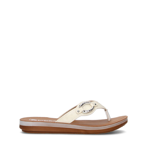 INBLU Ciabatta donna bianca