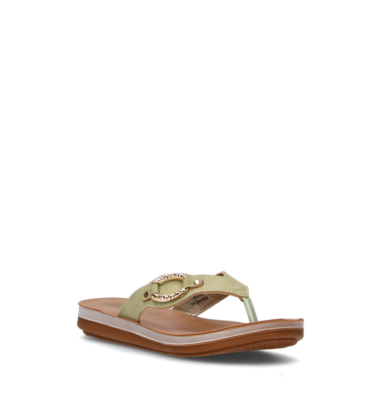 INBLU Ciabatta donna verde