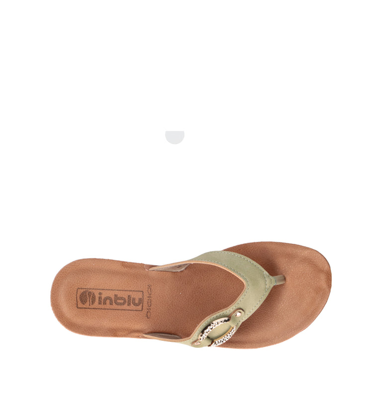 INBLU Ciabatta donna verde