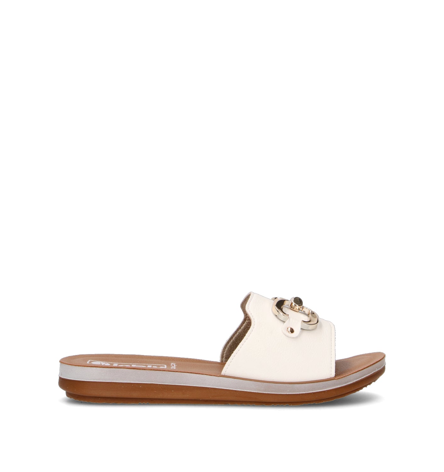 INBLU Ciabatta donna bianca