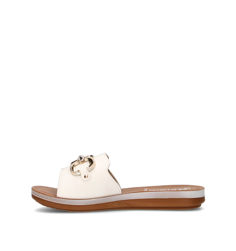 INBLU Ciabatta donna bianca
