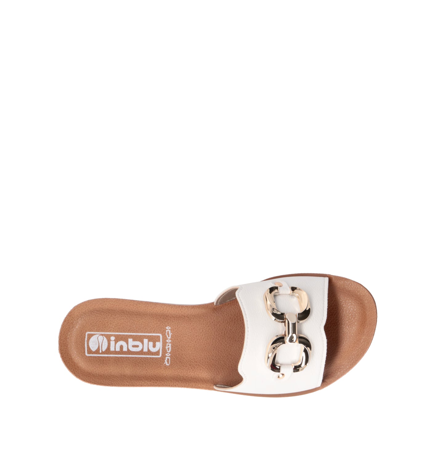INBLU Ciabatta donna bianca